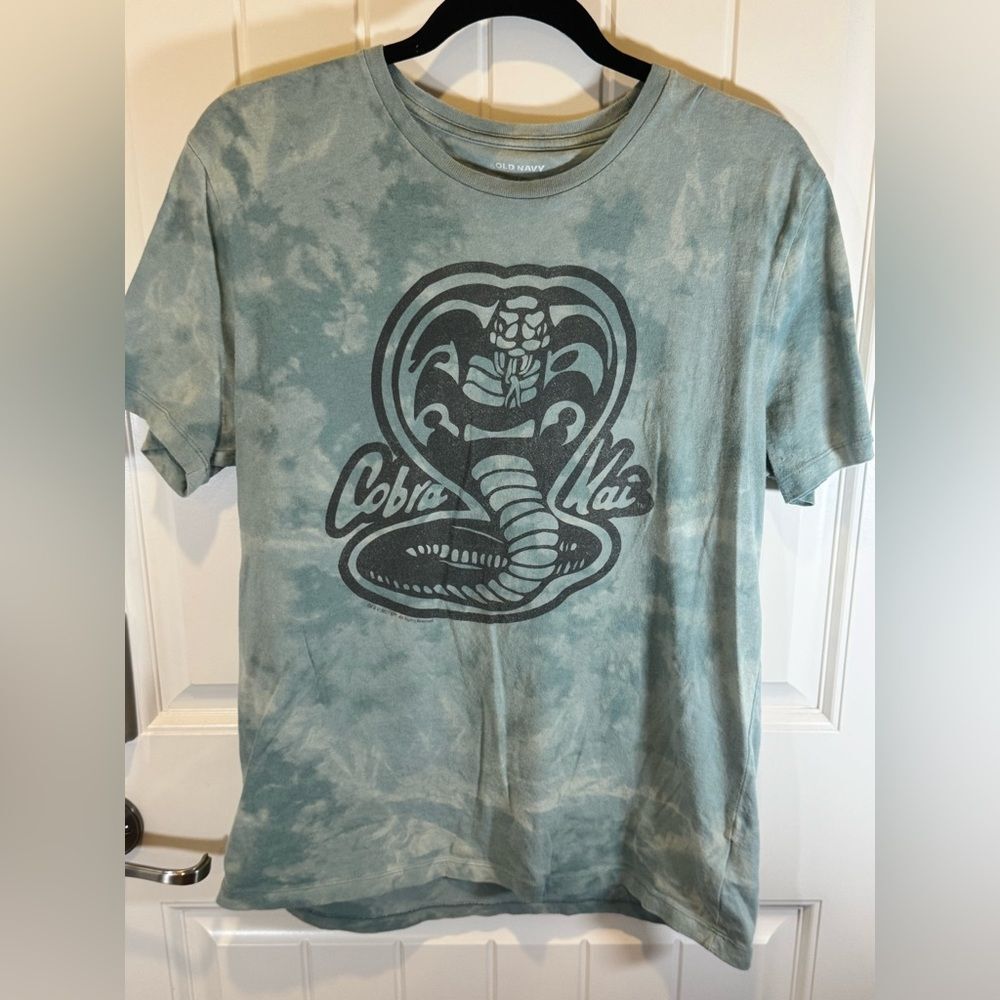 Cobra Kai Custom Bleach Dyed Unisex Medium Tee